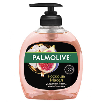 Palmolive жидкое мыло роскошь масел с маслом инжира и орхидеи 300 мл