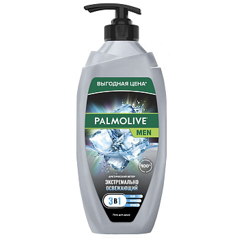 Palmolive men гель для душа active 3 в1 арктический ветер 750 мл Уценка