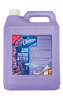 Чиртон чистящее средство жидкость для мытья пола французская лаванда 5000 мл