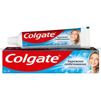 Colgate зубная паста бережное отбеливание  50 мл