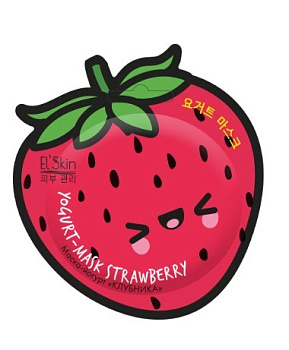 El` Skin маска йогурт для лица клубника