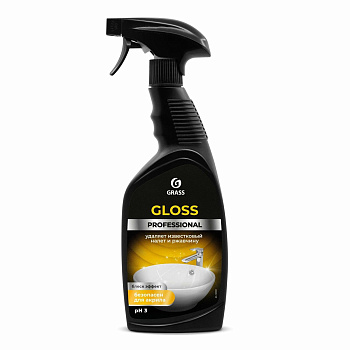 GraSS gloss professional чистящее средство для сан узлов 600 мл