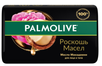 Palmolive мыло роскошь масел макадамия и пион 90г