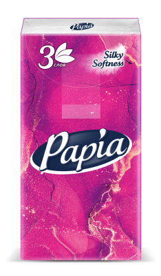 Papia носовые платочки classical 3 хслойные 10 шт