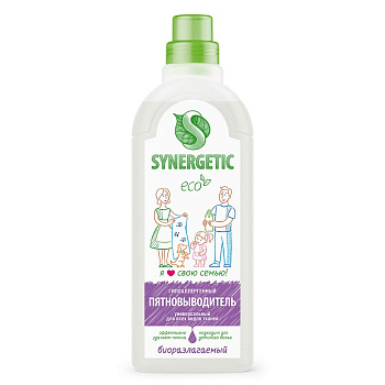 Synergetic пятновыводитель для одежды 1 л