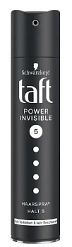 Taft power Invisible лак для волос невидимая фиксация мегафиксация 250 мл