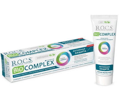 ROCS зубная паста biokomplex активная защита 94 г