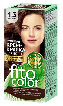 Фитокосметик краска для волос FitoColor тон 4.3 Шоколад
