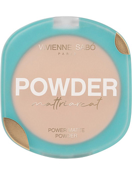 Vivienne Sabo пудра компактная матирующая poudre mate puissante mattriarcat тон 02