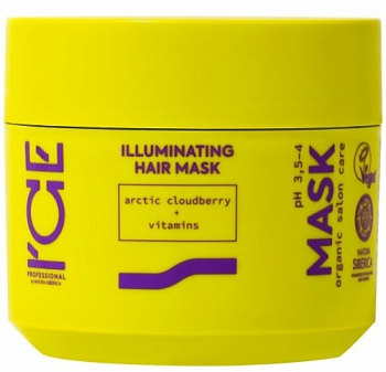 I`CE Professional organic Illuminating маска для блеска волос 270 мл