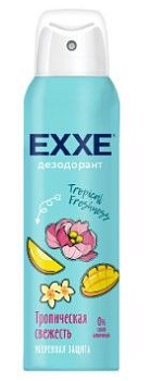 EXXE женский дезодорант тропическая свежесть tropical freshness 150 мл спрей