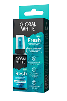 Global White спрей освежающий для полости рта 15мл