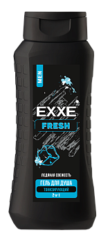 EXXE MEN гель для душа 2в1 тонизирующий fresh 400 мл