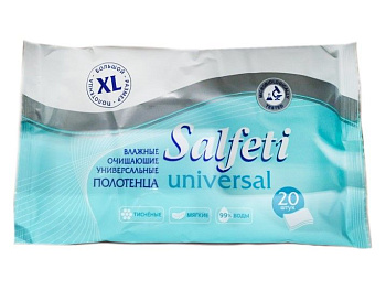 Salfeti Universal полотенца влажные очищающие универсальные №20
