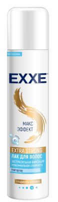 Exxe style лак для волос extra strong экстрасильная фиксация 300 мл
