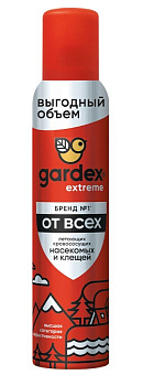 Gardex Extreme аэрозоль репеллент от всех летающих кровососущих насекомых и клещей 200 мл