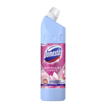 Domestos универсальное чистящее средство гель цветущая магнолия антиналет блеск 750 мл