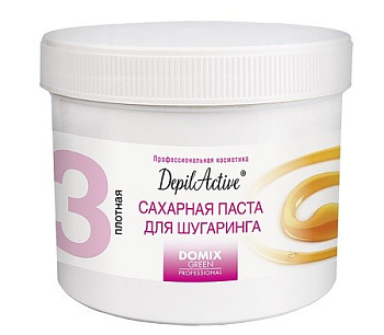 Domix Green Professional паста для депиляции сахарная плотная DepilActive 650г