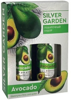 Silver garden авокадо под набор шампунь 250  гель для душа 250