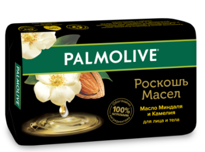 Palmolive мыло роскошь масел миндаль и камелия 90г