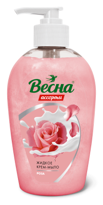 ВЕСНА ассорти жидкое мыло роза 280 г