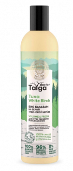 NS taiga siberica бальзам био освежающий для супер свежести и объема волос 400 мл новинка