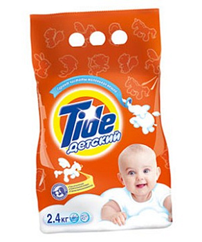 Tide стиральный порошок автомат для чувствительной и детской кожи 2,4кг