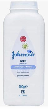 Детская присыпка JOHNSONS BABY 200 г
