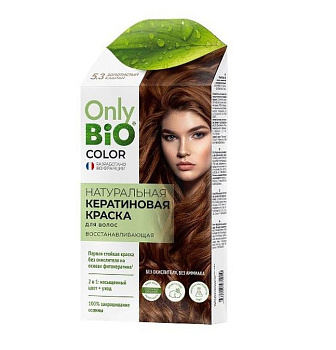 Only Bio Color краска для волос тон 5.3 Золотистый каштан