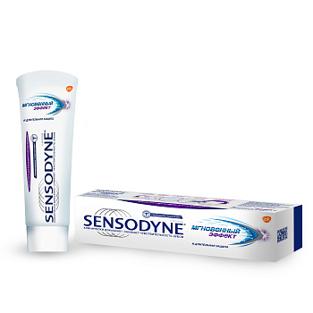 Sensodyne Сенсодин Мгновенный эффект, зубная паста для чувствительных зубов, 75 мл