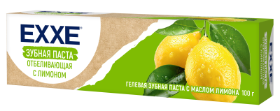 Exxe зубная паста отбеливающая с лимоном 100 гр