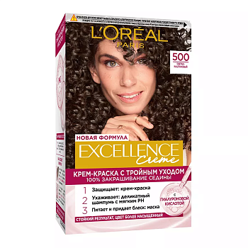 L'oreal Excellence 500 светло каштановый Уценка