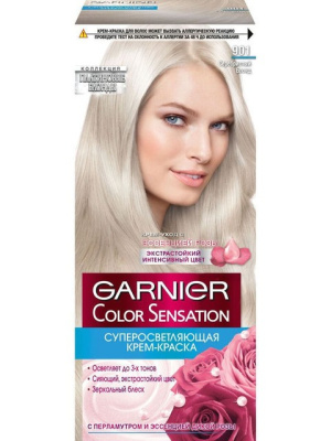 GARNIER Color Sensation № 901 Серебристый Блонд