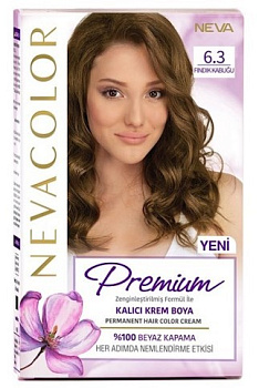 Nevacolor PRЕMIUM стойкая крем краска для волос 6.1 DARK ASH BLONDE  темно пепельно каштановый