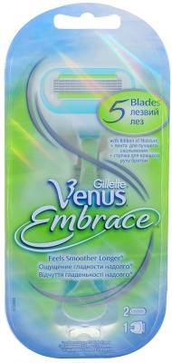 Бритвенный станок GILLETTE VENUS + 2 кассеты