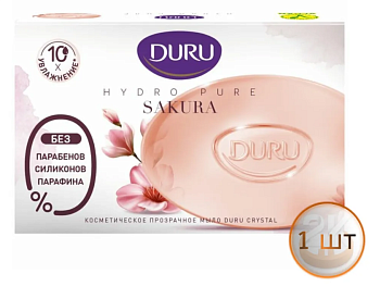 Duru hydro pure туалетное мыло сакура 106г