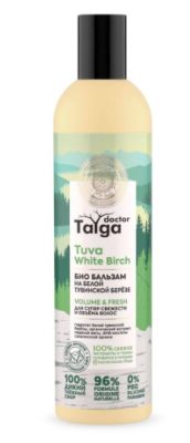 NS taiga siberica бальзам био освежающий для супер свежести и объема волос 400 мл новинка