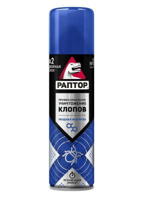 Раптор аэрозоль от клопов 225 мл