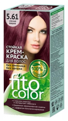 Фитокосметик краска для волос FitoColor тон 5.61 Спелая вишня