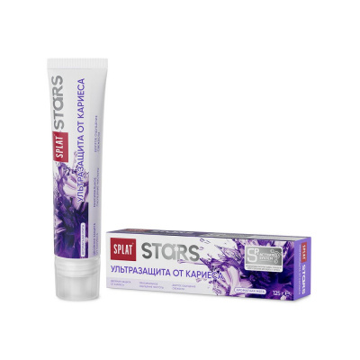 Splat stars зубная паста ультразащита от кариеса 125 г