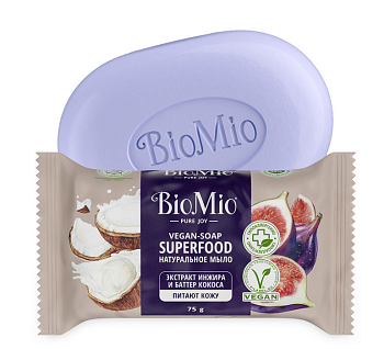 BioMio bio soap натуральное мыло инжир и кокос 75 г