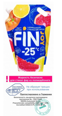 Автоочиститель стёкол citrus ( -25° C), 3 л дой-пак
