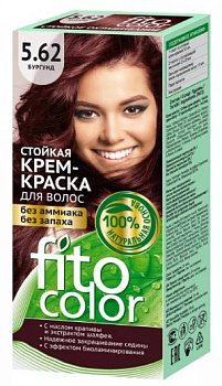 Фитокосметик краска для волос FitoColor тон 5.62 Бургунд