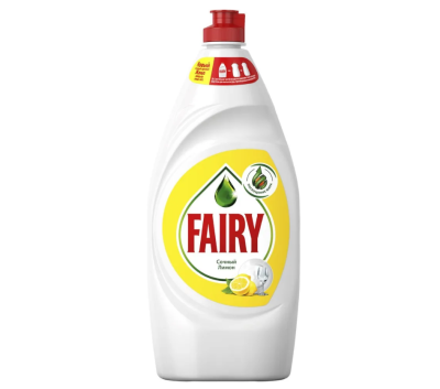Fairy средство для мытья посуды сочный лимон 900 мл