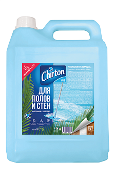 Чиртон чистящее средство жидкость для мытья пола тропический океан 5000 мл