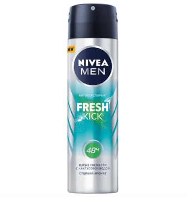 Nivea део спрей мужской fresh men 150 мл