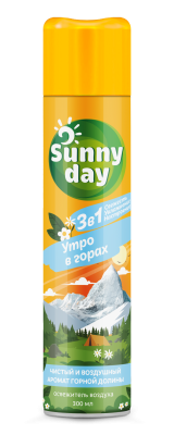 Sunny Day освежитель воздуха утро в горах 300 см3