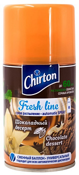 Chirton Fresh Line сменный баллон для автоматического освежителя воздуха Шоколадный десерт 250мл