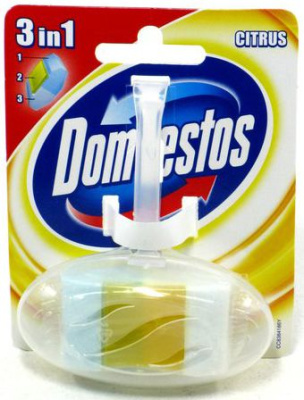 Доместос 3 в1 лимон блок для унитаза антиналет и гигиена 40 гр