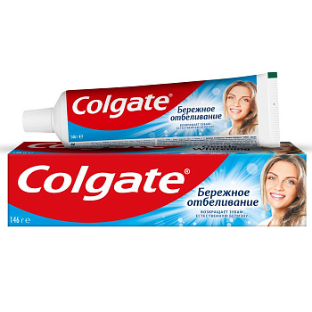 Colgate зубная паста бережное отбеливание 100 мл